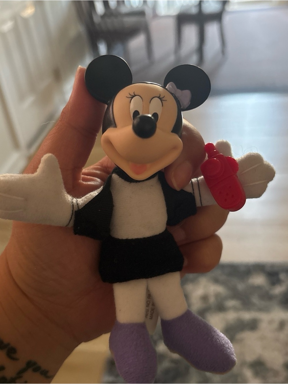 Minnie Mouse #5 2001 Disney House of Mouse McDonalds Happy Meal Toy - loose